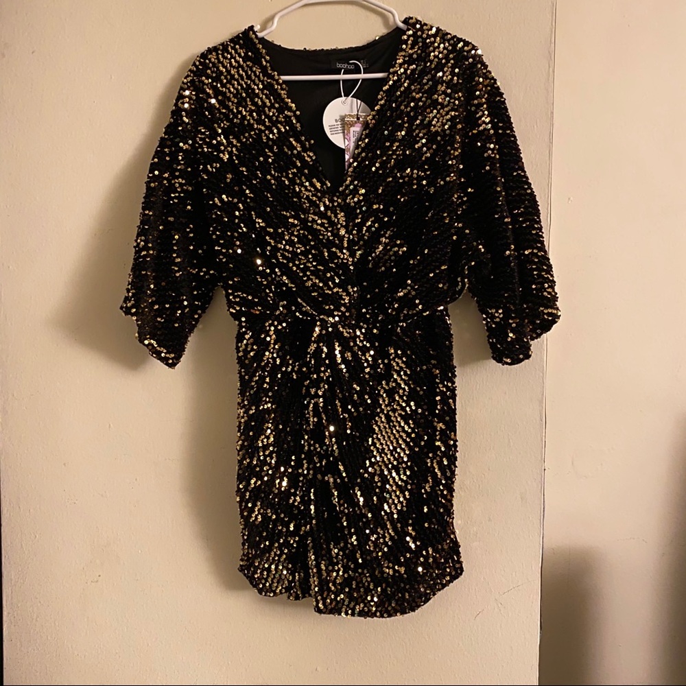 Sequin mini dress